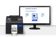 Load image into Gallery viewer, Epson ColorWorks C6000P Matte Color Label Printer plus Label Boost Software (C31CH76A9951) - Jet City Label - C31CH76A9951