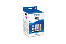 画像をギャラリービューアに読み込む, Epson WorkForce Supertank Ink Packs 502 - Jet City Label, Inc. - T502120-BCS