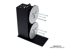 Load image into Gallery viewer, Labelmate USA TWIN - CAT - 3 Vertical Rewind Station with Independent Rewind/Unwind Control - Jet City Label - 80 - 203 - 0043