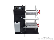 Load image into Gallery viewer, Labelmate USA TWIN - CAT - 3 Vertical Rewind Station with Independent Rewind/Unwind Control - Jet City Label - 80 - 203 - 0043