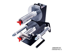 将图片加载到图库查看器,Labelmate USA TWIN - MATRIX - 10 In - Line Matrix Removal Rewinder (Left Side Orientation) - Jet City Label - 80 - 271 - 0007