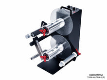 Cargar imagen en el visor de la galería, Labelmate USA TWIN - MATRIX - 6 In - Line Matrix Removal Rewinder (Right Side Orientation) - Jet City Label - 80 - 271 - 0004