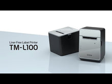 Load and play video in Gallery viewer, Epson OmniLink TM-L100 LFC Thermal Label POS Printer