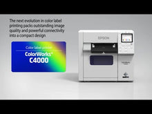 Load and play video in Gallery viewer, Epson ColorWorks C4000 Gloss Color Label Printer