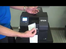 ギャラリービューアEpson ColorWorks C6000P マットラベルプリンターに読み込んでビデオを見る