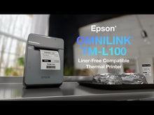 Load and play video in Gallery viewer, Epson OmniLink TM-L100 LFC Thermal Label POS Printer