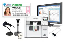 Cargar imagen en el visor de la galería, Threshold Security eVisitor Turbo Epson ColorWorks Package - Jet City Label - EPK-TEP