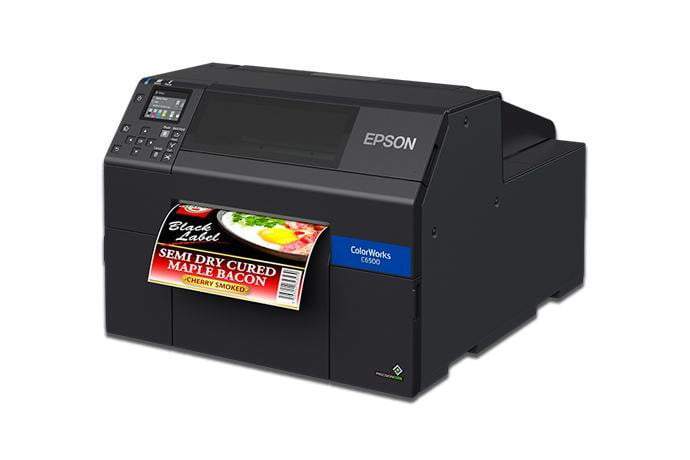 Revisión de la impresora de etiquetas de latas y botellas de bebidas Epson ColorWorks CW-C6500A