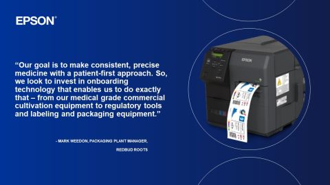 Optimize Cannabis Compliance with Epson ColorWorks Label Printers