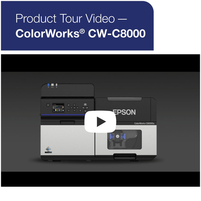 Unveiling Precision and Performance: The Epson ColorWorks® CW-C8000 Label Printer