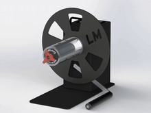 Load image into Gallery viewer, Labelmate USA OMNI-CAT-10 Universal "Smart" Rewinder/Unwinder for Media up to 10.5" Wide
