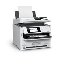 Cargar imagen en el visor de la galería, Epson WorkForce Pro WF-M5899 Multifunction Monochrome Printer - Jet City Label, Inc. - C11CK76201

