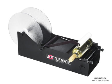 Labelmate USA BOTTLEMATE - 712M Manual Bottle Label Applicator, 7” Wide - Jet City Label