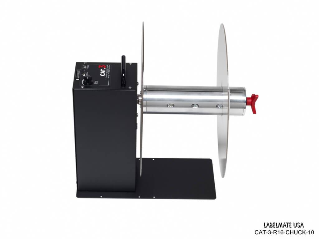 Labelmate USA CAT-3-R16-CHUCK-10 Heavy-Duty Rewinder – Jet City Label, Inc.