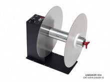 Cargar imagen en el visor de la galería, Labelmate USA CAT - 3 - R16 - CHUCK - 10 Heavy - Duty Rewinder for 10.5&quot; Wide Media - Jet City Label
