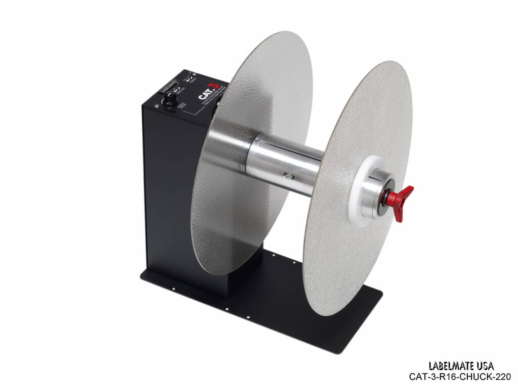 Labelmate USA CAT-3-R16-CHUCK-220 Heavy-Duty Rewinder – Jet City Label ...