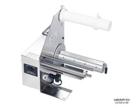 Labelmate USA LD - 200 - U - SS Automatic Stainless Steel Label Dispenser for Transparent & Opaque Labels - Jet City Label - 80 - 147 - 0009