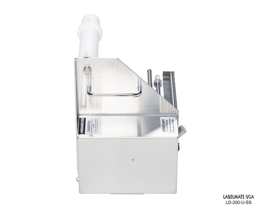 Labelmate USA LD-200-U-SS Stainless Steel Dispenser – Jet City Label, Inc.