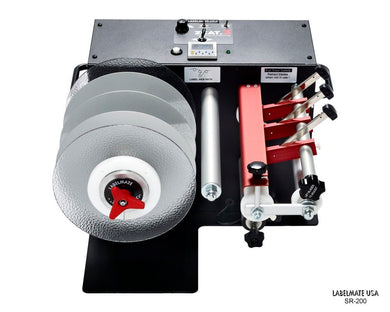 Labelmate USA SR - 200 All - in - One Label Slitter/Rewinder (Right Side Orientation) - Jet City Label