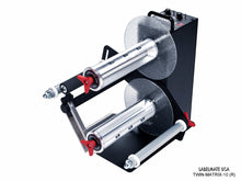 Cargar imagen en el visor de la galería, Labelmate USA TWIN - MATRIX - 10 In - Line Matrix Removal Rewinder (Right Side Orientation) - Jet City Label
