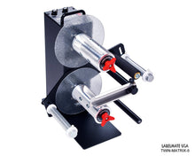 Cargar imagen en el visor de la galería, Labelmate USA TWIN - MATRIX - 6 In - Line Matrix Removal Rewinder (Left Side Orientation) - Jet City Label
