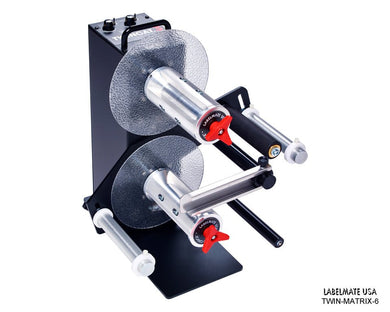 Labelmate USA TWIN - MATRIX - 6 In - Line Matrix Removal Rewinder (Left Side Orientation) - Jet City Label