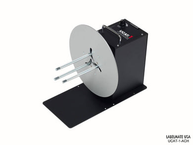 Labelmate USA UCAT - 1 - ACH Non - Powered Label Unwinder with Adjustable Core Holder - Jet City Label - 80-237-0002