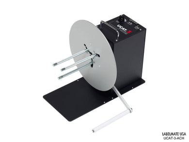 Labelmate USA UCAT - 3 - ACH Powered Label Unwinder with Adjustable Core Holder - Jet City Label - 80-237-0012