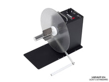 Cargar imagen en el visor de la galería, Labelmate USA UCAT - 3 - STANDARD Powered Label Unwinder for 6.5&quot; Wide Media - Jet City Label
