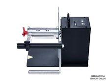 Cargar imagen en el visor de la galería, Labelmate USA UNI - CAT - CHUCK Universal &quot;Smart&quot; Rewinder/Unwinder for 6.5&quot; Wide Media - Jet City Label
