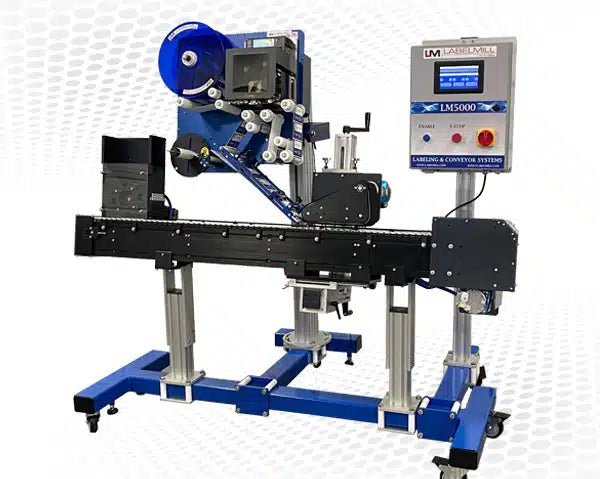LM5000RB Print & Apply Rollerbed Tube Labeling Conveyor System - Jet City Label - LM5000RB - 4 - 72 w/ LM3542SF (Print & Apply)