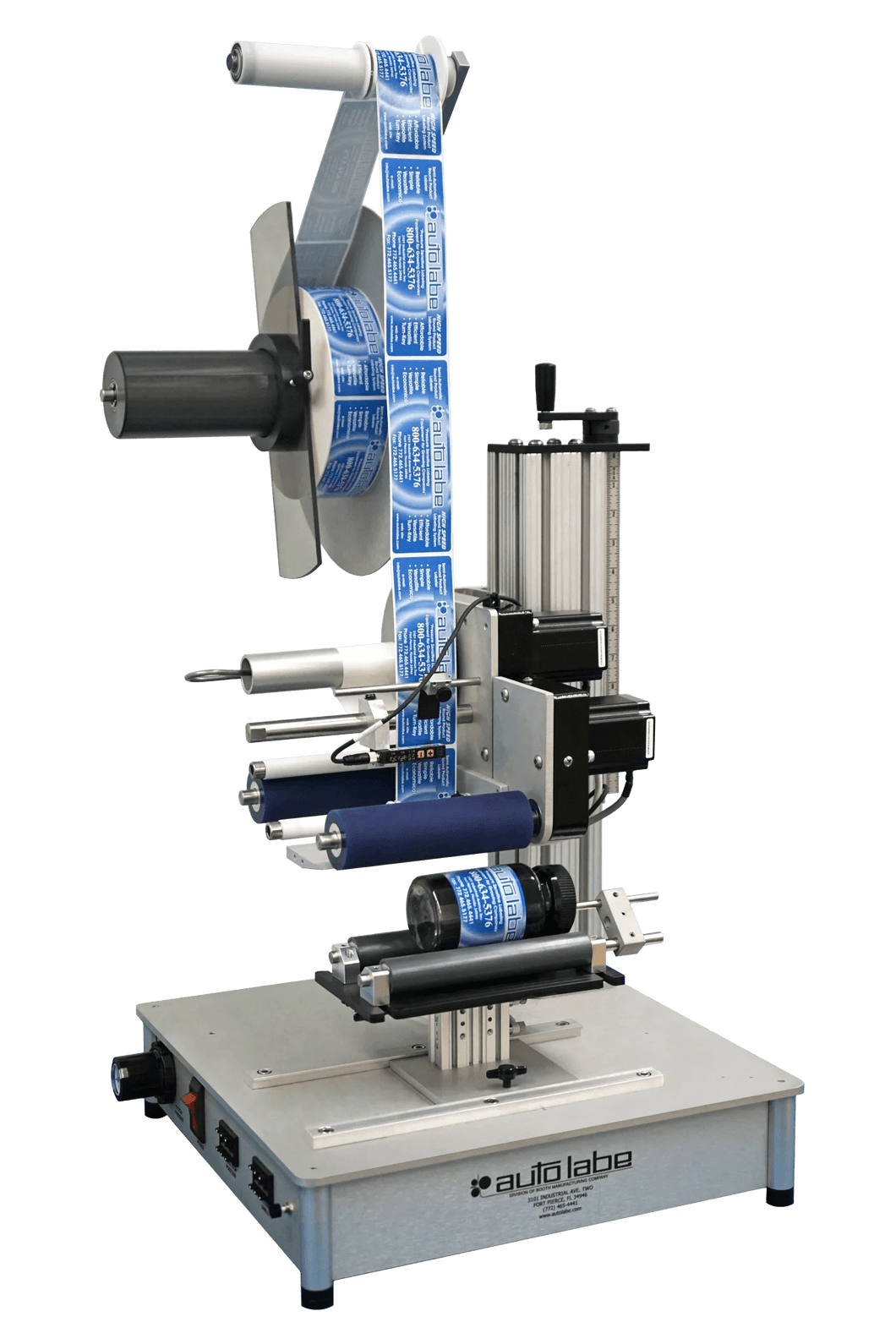 Model 550S Round Bottle Label Applicator – Jet City Label, Inc.