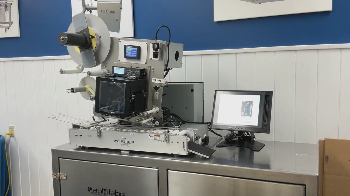Model 395S Print and Apply Tube Label Applicator – Jet City Label