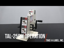 Cargar y reproducir el video en el visor de la galería, Dispensador de etiquetas manual TAL-250M
