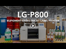 Load and play video in Gallery viewer, Canon LG-P800 Color Label Printer
