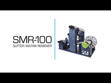 Cargar y reproducir el video en el visor de la galería, Cortadora y rebobinadora de rollos de etiquetas Afinia SMR-100/SMR-350 con extracción de matriz
