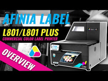 ギャラリービューアAfinia L801 カラーラベルプリンターに読み込んでビデオを見る
