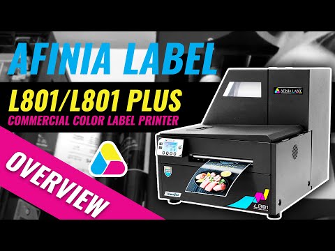 Afinia L801 Color Label Printer – Jet City Label, Inc.