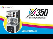Load and play video in Gallery viewer, Afinia X350 Digital Roll to Roll Press
