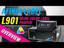 Load and play video in Gallery viewer, Afinia L901 Plus Color Label Printer and Winders - Used Bundle
