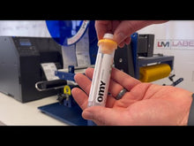 Load and play video in Gallery viewer, LM1012LL Gloss Inkjet Color Print &amp; Apply Labeling System
