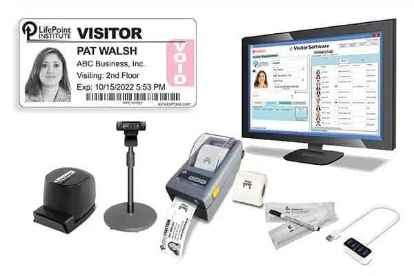 Threshold Security eVisitor Photo Package – Renewal - Jet City Label - ESW-RE-PDLR