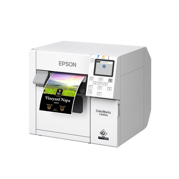 Epson CW-C4000 Matte Color Label Printer (C31CK03A9981) - Jet City Label