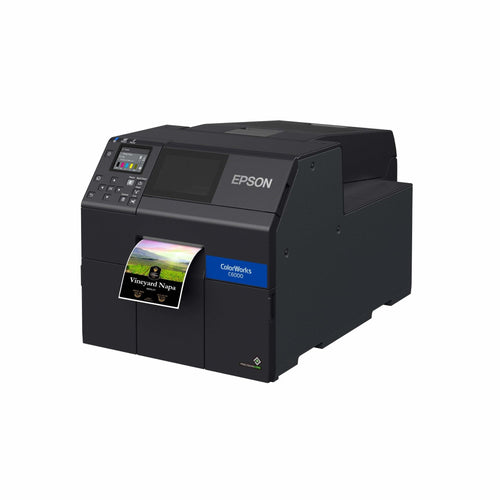 Epson ColorWorks C6000A Gloss Color Label Printer (C31CH76A9991) - Jet City Label - C31CH76A9991
