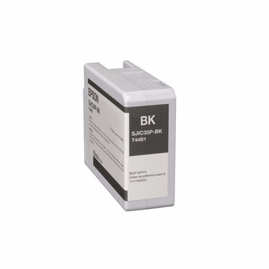 Epson CW-C6000/C6500 Black - GLOSS (BK) Ink Cartridges (SJIC35P) - Jet City Label