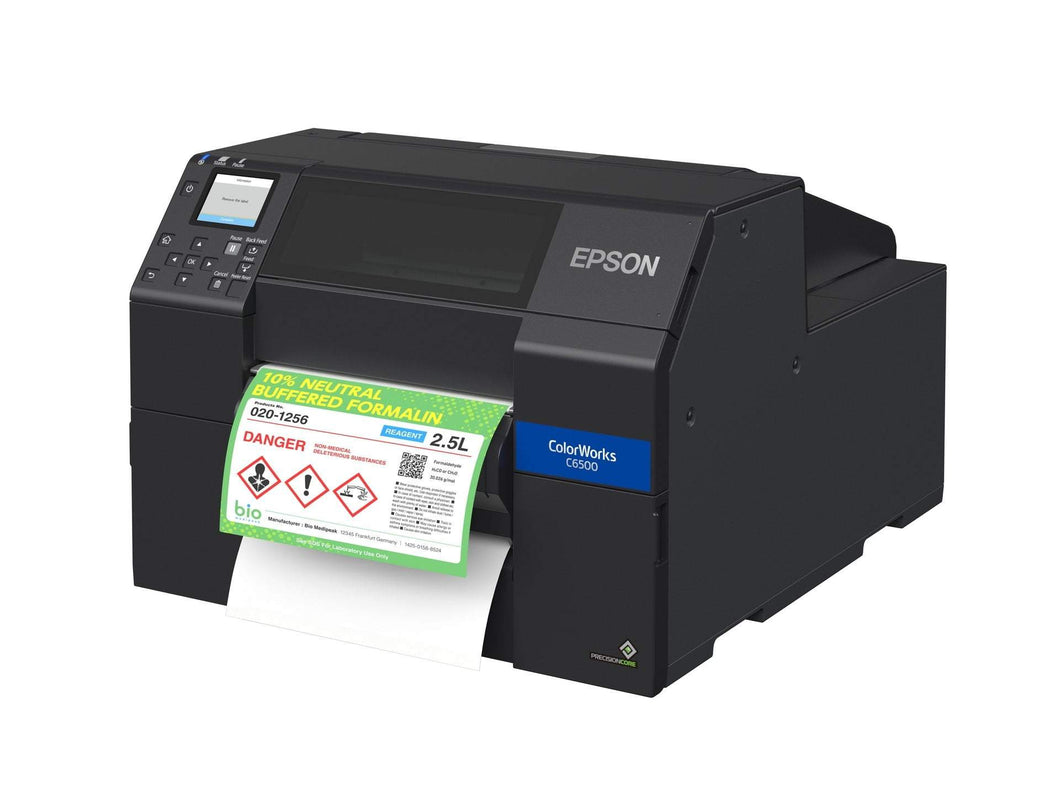Epson CW-C6500P Gloss Color Label Printer (C31CH77A9971) - Jet City Label