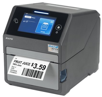 SATO CT4-LX RFID 203 dpi Thermal Transfer with HF RFID Label Printer - Jet City Label